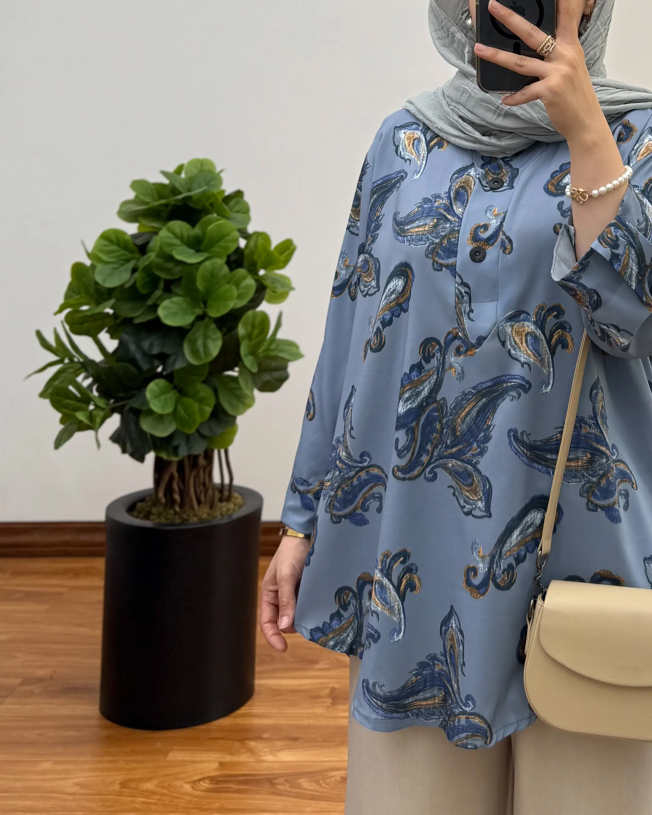 شومیز ایتالیایی ترمه